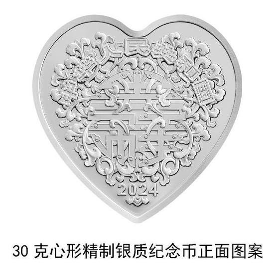 <em>央行</em>定于5月20日发行2024吉祥文化金银纪念币一套