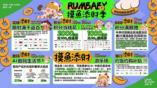 RumBaby肉宝<em>招</em>财猫系列京西首展，亮相北京中关村领展广场
