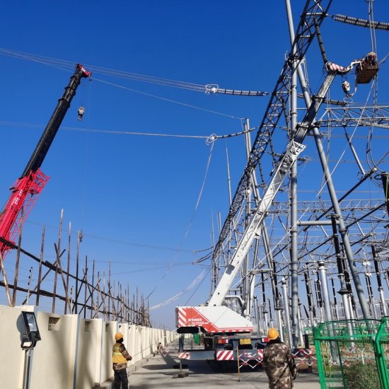 内蒙古超高压供电公司特急能源保供送出工程再传捷报