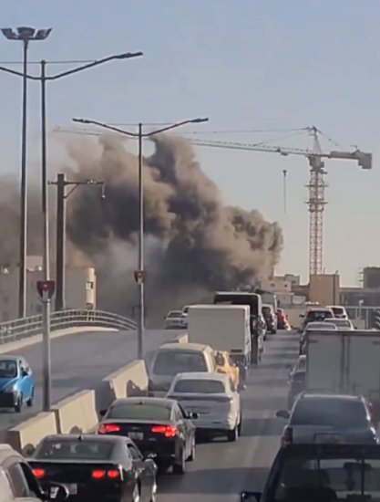 约旦首都一商业建筑发生火灾 暂无人员伤亡报告