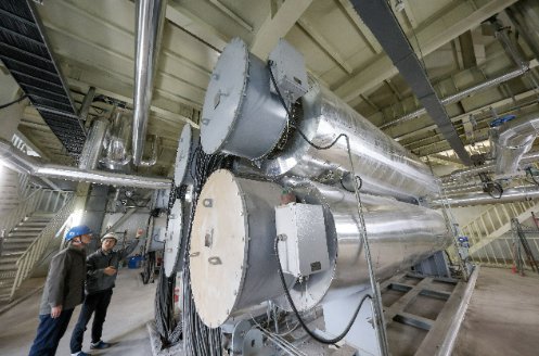 全球首套煤电机组耦合熔盐储热示范工程在靖投运
