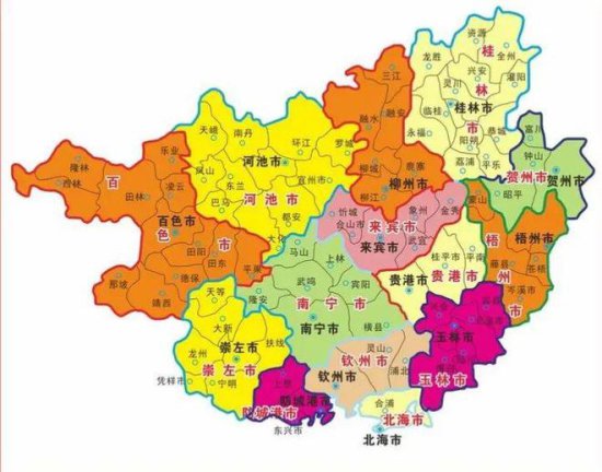 广西发展建议：恢复广西省，北海设为特区，柳州和桂林纳入北部...