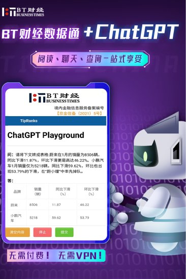 BT财经宣布同时接入文心一言和ChatGPT