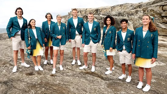 巴黎奥运会<em>澳大利亚</em>代表团开幕式制服正式亮相