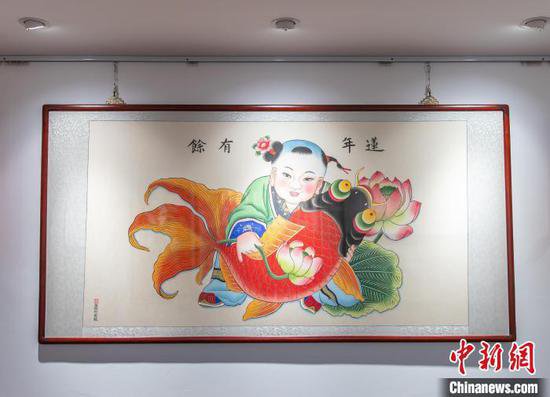 （新春走基层）天津杨柳青木版年画：恰到好处的美学智慧