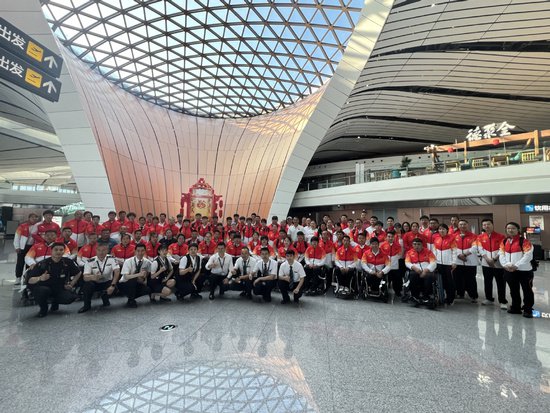 亲和精细 南航保障世界残疾人田径锦标赛中国代表团顺利出行