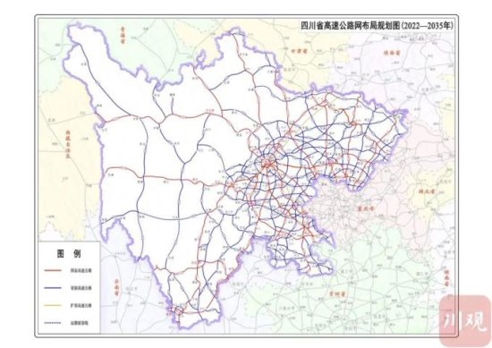 密度居全省第一！新增2条连接川渝的高速，内江<em>高速公路</em>增至15...