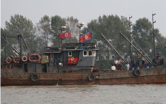 凤凰 朝鲜/朝鲜船（资料图）...