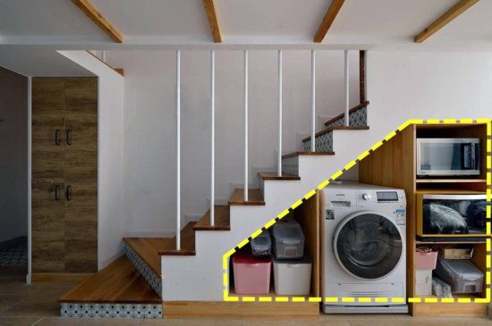 楼梯下的空间如何利用 不做<em>柜子怎么设计</em>？