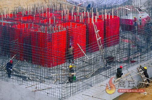 沱浍河航运<em>工程</em>——张板桥船闸建设项目紧张施工中