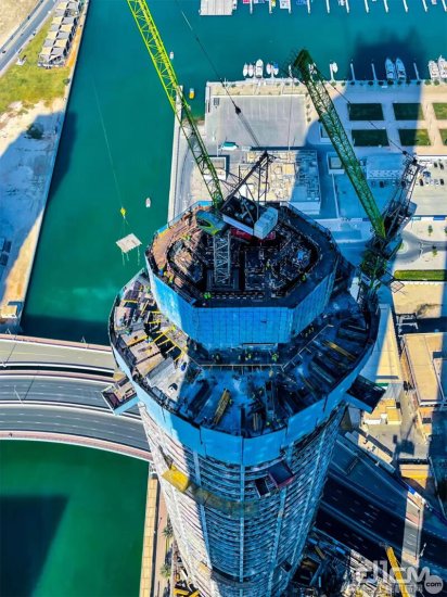 助力迪拜解锁新地标，中联重科塔机征服全球最高<em>酒店</em>类建筑