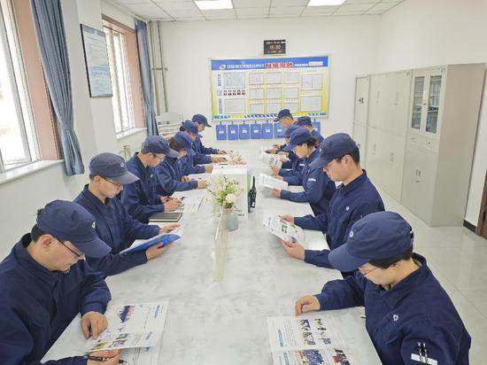 惠安公司准军事化管理带给班组新气象