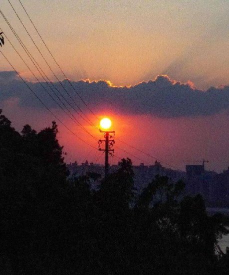 在梧州，赏一场治愈系的日落，卷入温柔的晚霞中