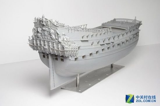 海洋强国风貌 3D打印17世纪的<em>荷兰战舰</em>