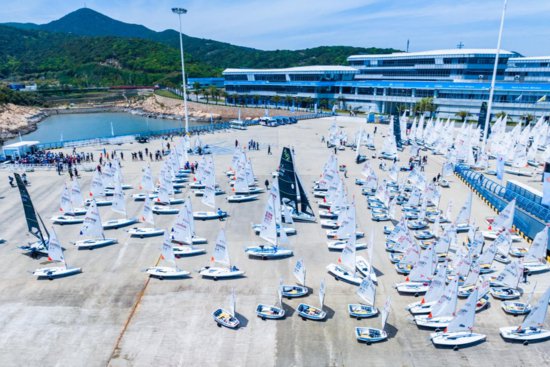 2024年全国帆船锦标赛在宁波<em>象山</em>开赛