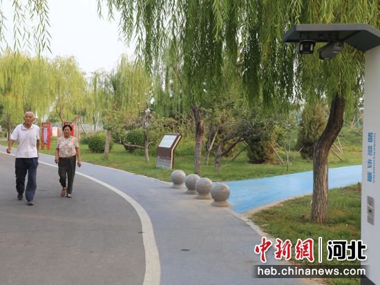 河北冀州建“智慧步道” 打造市民健康生活新方式