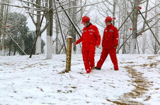 中国石化西南石油局积极应对寒潮 保障天然气供应
