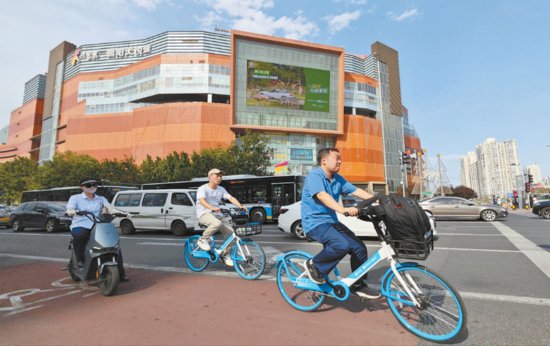 上半年本市共享单车日均骑行量270万人次 东三环辅路将进行慢行...