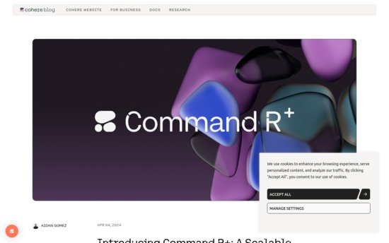 Command R+官网体验入口 企业级RAG优化模型工具<em>使用方法</em>...