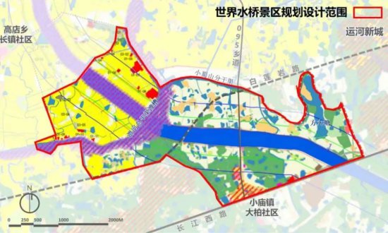合肥拟建世界水桥景区 "点靓"江淮运河百里画廊