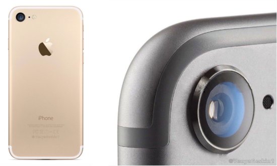 iPhone 7机壳图片曝光<em> 摄像头</em>尺寸明显增加