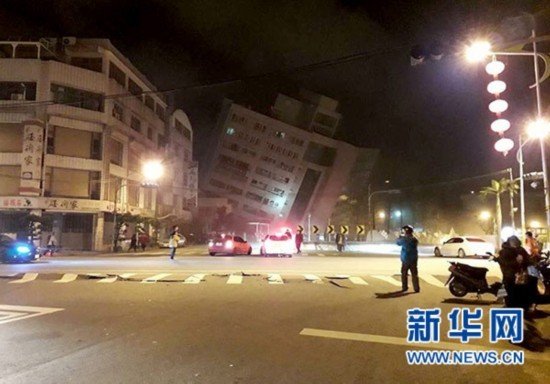 台湾花莲发生6.5级地震2人遇难114人受伤