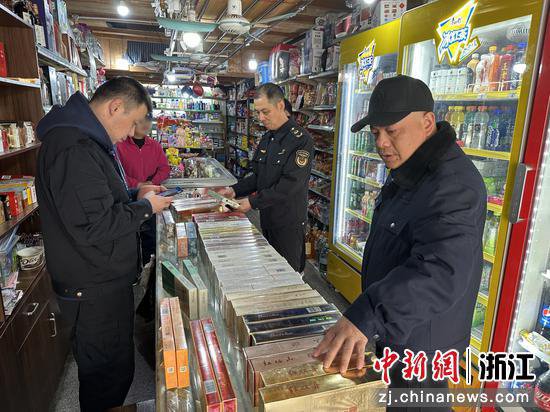 杭州开展“蓝天”执法专项行动 查获案值1500万余元违法卷烟