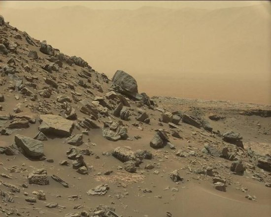 真实的火星大陆<em>是什么</em>样子?上面有<em>蓝色的</em>太阳!