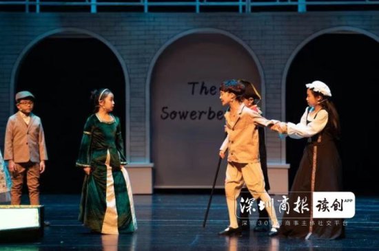 部分门票收入捐给困境儿童！深圳小演员全英文演绎音乐剧