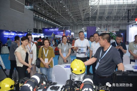 青岛消防协会成功举办2023青岛国际应急救援与安全产业博览会