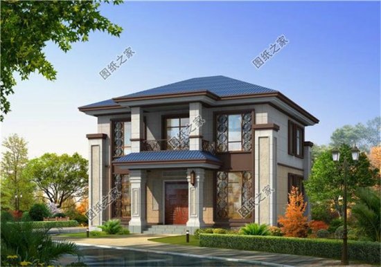 <em>二</em>层中式别墅设计图，中式风才是最爱，适合咱中国人的风格