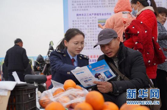湖北江陵县税务部门借旅游活动开展税收政策宣传服务