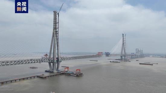 预计6月合龙！常泰长江大桥常州侧主体工程完工