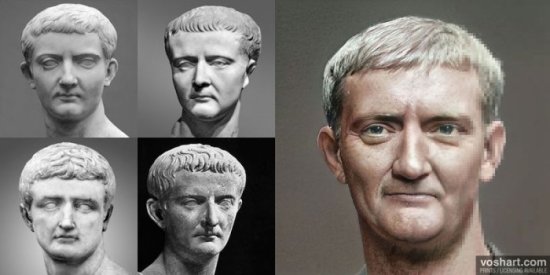 <em>设计</em>师<em>如何</em>利用AI和Photoshop将古罗马皇帝的雕像变成逼真的...