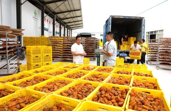 广西平乐：电商助力柿饼产业高效发展