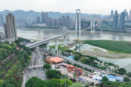 重庆轨道交通首座穿江隧道预计本月正式穿江