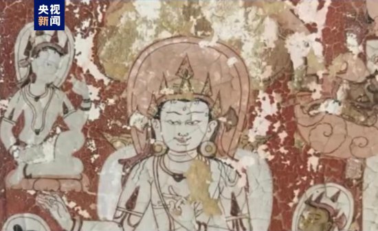 西藏开展乃普石窟考古调查 发现窟顶龙凤纹样