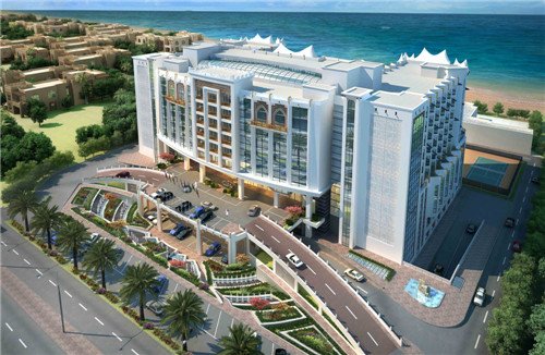 中铁十八局承建的卡塔尔绿洲酒店进入全面<em>装修</em>阶段