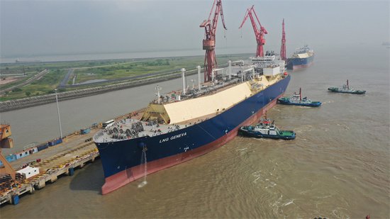 5.5天！我国刷新全球LNG船建造史试航最短记录
