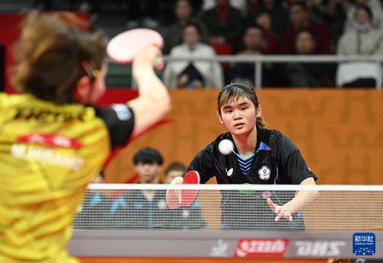 乒乓球——混合团体世界杯：日本队胜中国台北队