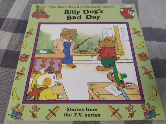 Billy Dog's Bad Day 斯凯瑞童书<em>英文</em>原版绘本<em>小狗</em>比利糟糕的一天