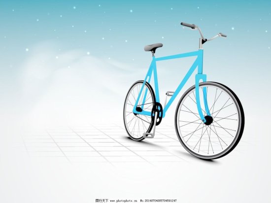 背景 载体/载体对抽象的自然背景自行车插图