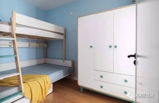 二孩家庭看过来，19套配上下床的儿童房<em>装修</em>设计，真心很实用！
