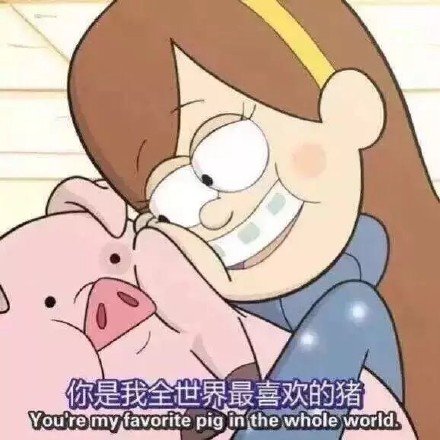 可爱 刘雯/你是我全世界最喜欢的猪是什么梗？...