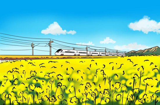 开往春天的列车 让游客更好地邂逅春天
