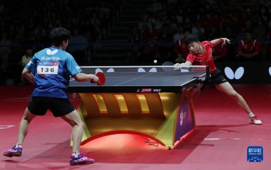 乒乓球——亚锦赛：中国男队胜韩国队
