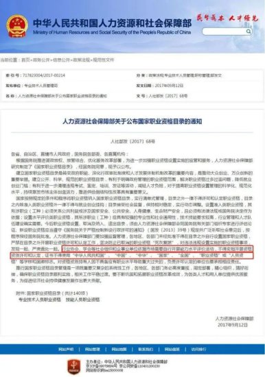中国国家人事人才培训网颁发的证书含金量怎么样是真的假的国家...