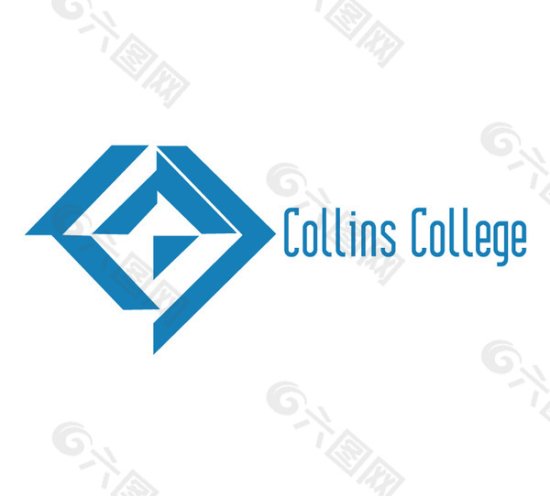 Collins_College logo设计欣赏 Collins_College<em>学校</em>LOGO下载...