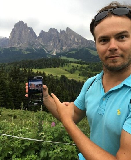 游客意大利旅行途中意外发现<em>手机屏保</em>拍摄点