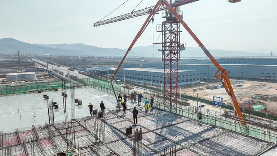 绛县建鼎新型建材有限公司加紧建设